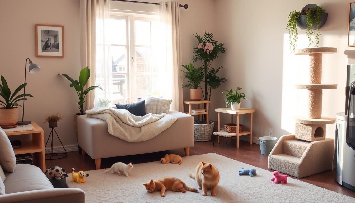 Comfortable Home for Senior Cats