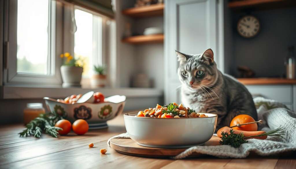 Feeding older cats