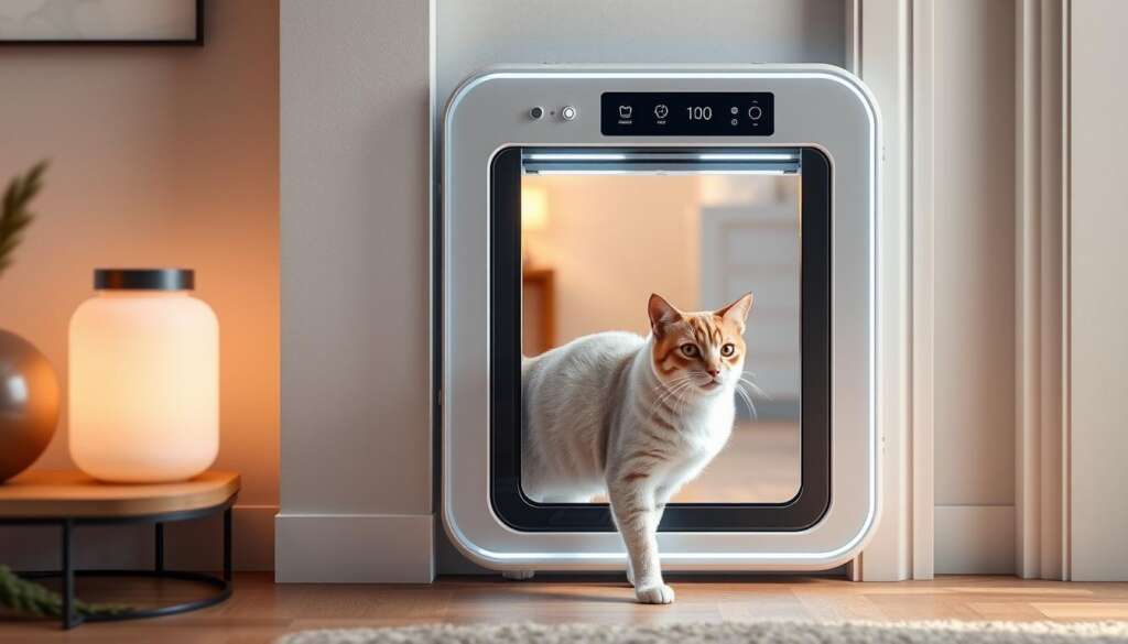 High-Tech Pet Door