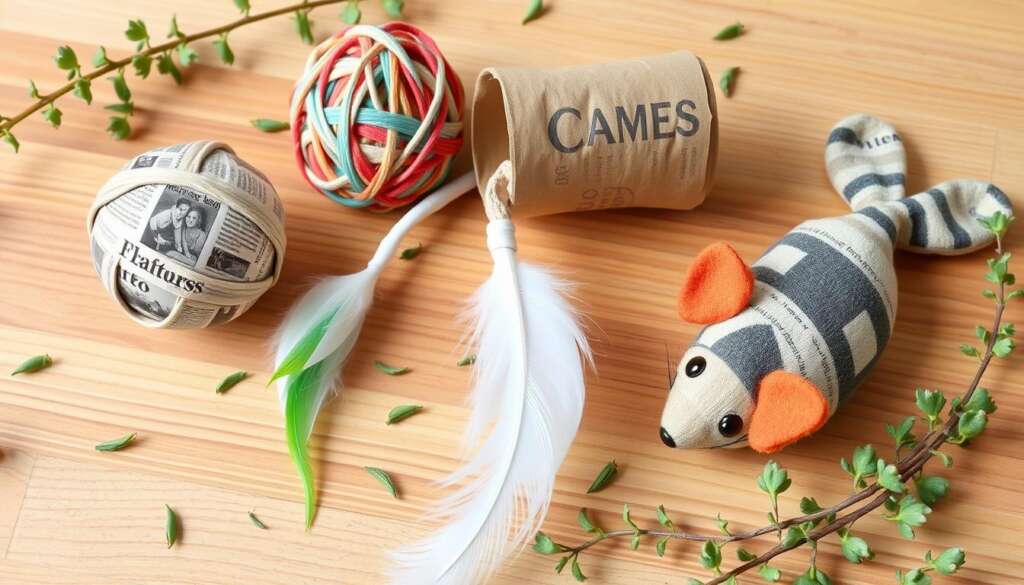 eco-friendly DIY cat toys