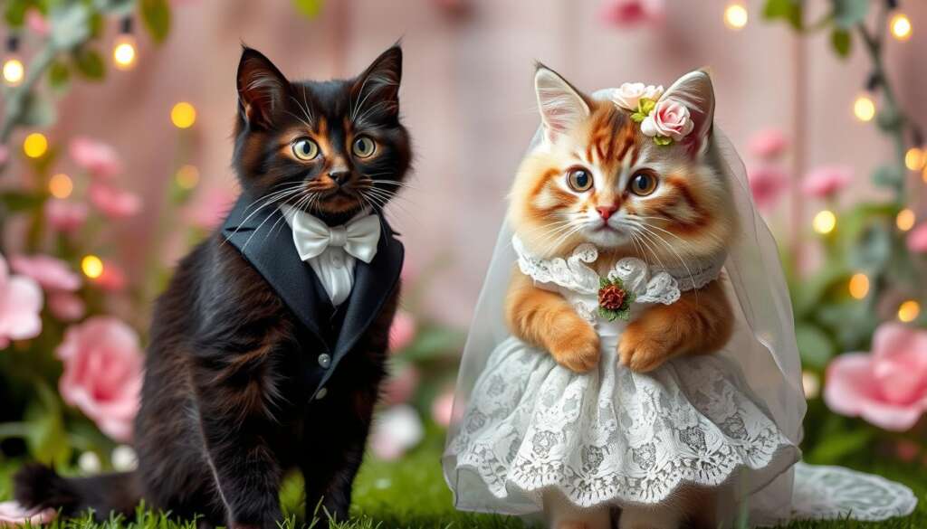 Cat Wedding Outfits