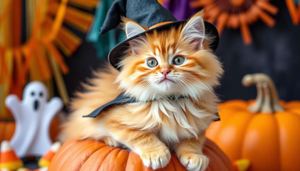 Funny Halloween Cat