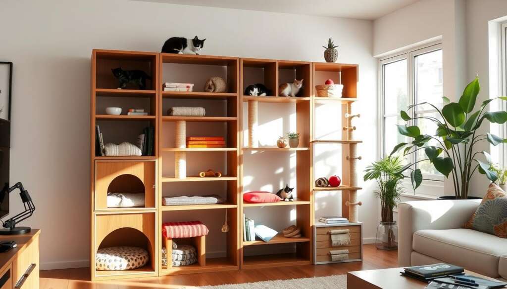 Ikea Bookcase for Cats